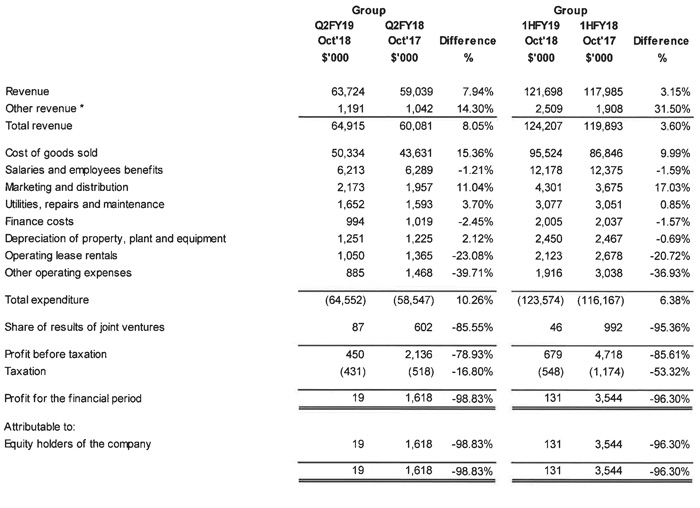 investor relations financials financial statements template south africa